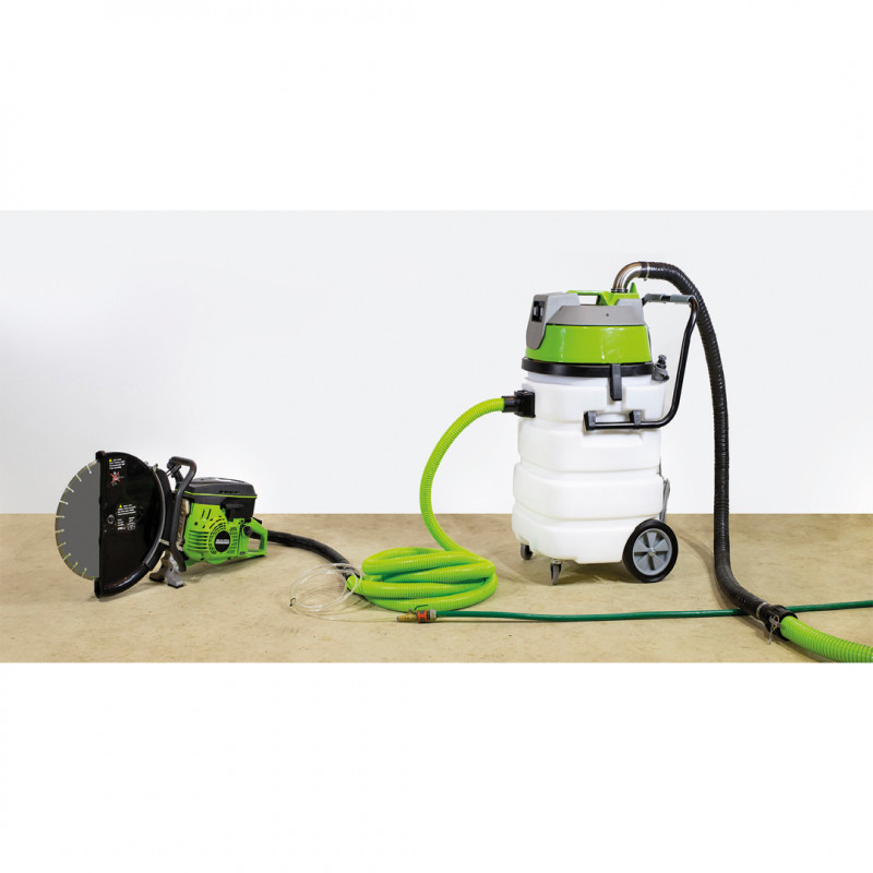 Kit tronçonneuse thermique EDGE PowerCut + aspirateur avec expulsion tuyau