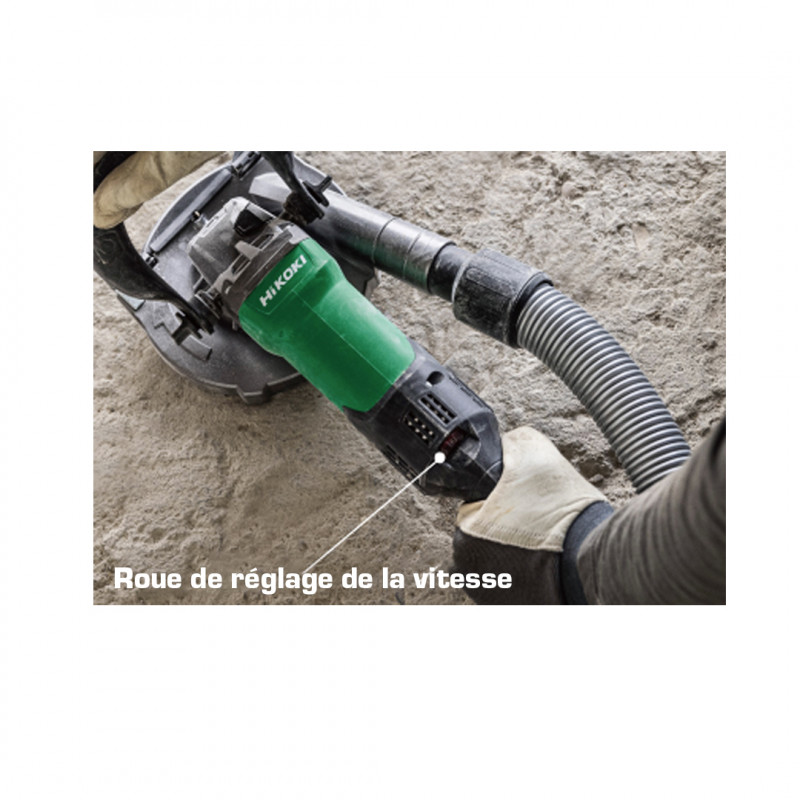 Hikoki GM13Y Grinder – Variable Speed